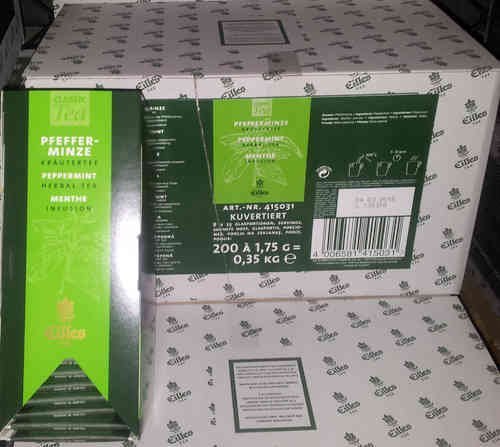 Eilles Pfefferminz im Aromabeutel 200 x 1,75 Gr. Eilles Pfefferminz im Aromabeutel 200 x 1,75 Gr. von J.J. Darboven GmbH & Co. KG