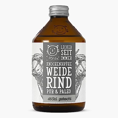 6 x 525ml Weide Pur & Paleo Rinderbrühe | Knochenbrühe 100% BIO | Enthält natürliches Protein, Kollagen | Low carb | Paleo & Ketogene Diät | Superfood | Bone Broth 6 x 525ml Weide Pur & Paleo Rinderbrühe | Knochenbrühe 100% BIO | Enthält natürliches Protein, Kollagen | Low carb | Paleo & Ketogene Diät | Superfood | Bone Broth von J.Kinski