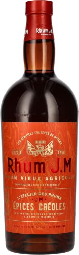 Rhum J.M ÉPICES CRÉOLES Rhum Agricole 46% Volume 0,7l Rum von J.M Rhum