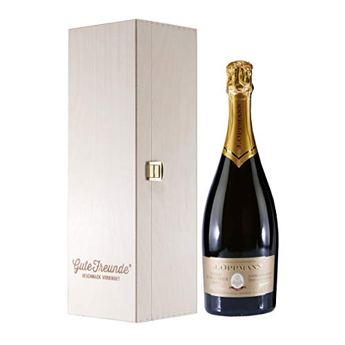J.Oppmann Weißburgunder Brut Jg. 2009 mit Geschenk-Holzkiste J.Oppmann Weißburgunder Brut Jg. 2009 mit Geschenk-Holzkiste von J.OPPMANN