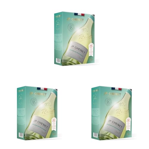 J.P. Chenet - Original Colombard Sauvignon Weißwein aus Gascogne, Frankreich - Großpackungen Wein Bag in Box 3l (1 x 3 L) (Packung mit 3) von J.P. Chenet