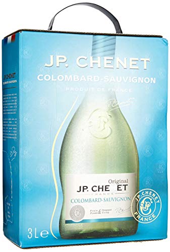 JP Chenet - Original Colombard Sauvignon Weißwein aus Gascogne, Frankreich - Großpackungen Wein Bag in Box 3l (1 x 3 L) von JP Chenet