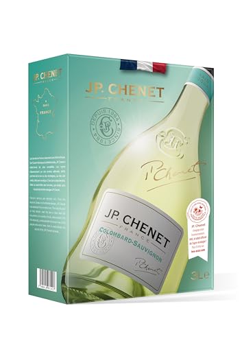 J.P. Chenet - Original Colombard Sauvignon Weißwein aus Gascogne, Frankreich - Großpackungen Wein Bag in Box 3l (1 x 3 L) von J.P. Chenet