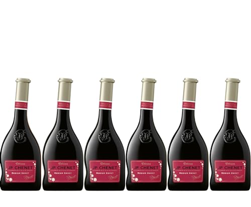 JP Chenet - Delicious Medium Sweet Rotwein aus Pays d'Oc, Frankreich (6 x 0,75 L) von J.P. Chenet
