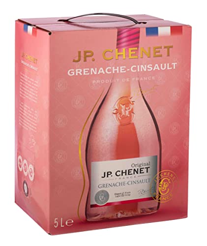 J.P. Chenet - Original Grenache Cinsault Roséwein aus Pays d'Oc, Frankreich - Großpackungen Wein Bag in Box 5l (1 x 5 L) von J.P. Chenet