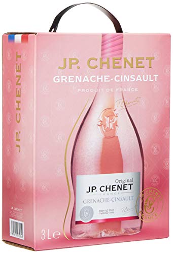 JP Chenet - Original Grenache Cinsault Roséwein aus Pays d'Oc, Frankreich - Großpackungen Wein Bag in Box 3l (1 x 3 L) von JP Chenet