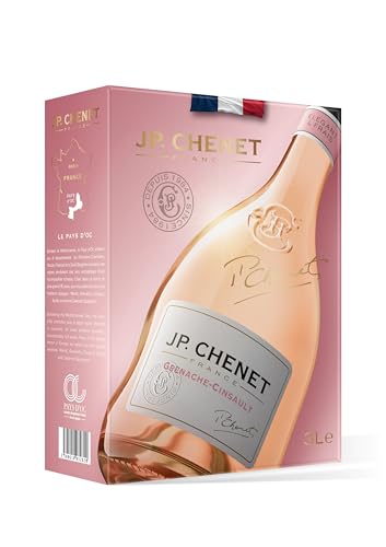 JP Chenet - Original Grenache Cinsault Roséwein aus Pays d'Oc, Frankreich - Großpackungen Wein Bag in Box 3l (1 x 3 L) von JP Chenet