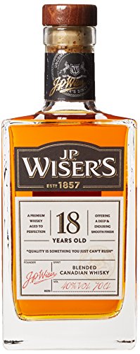 J.P. WISER'S 18 Jahre Canadian Whisky (1 x 0,7 l) von J.P. WISER´S