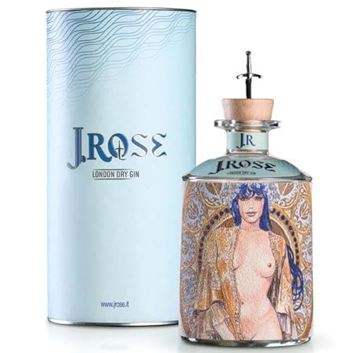 J.ROSE LONDON DRY HANDCRAFTED GIN 70 CL JR02A IN BOX von J.ROSE