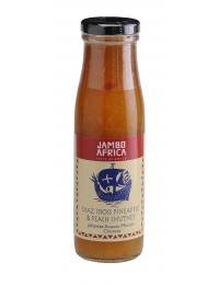 ANANAS & PFIRSICH CHUTNEY von Jambo Africa, 270g ANANAS & PFIRSICH CHUTNEY von Jambo Africa, 270g von JAMBO AFRICA