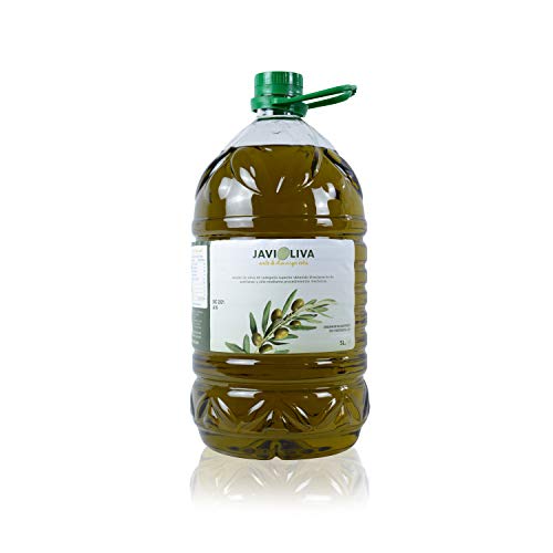 JAVIOLIVA - NATIVES OLIVENÖL EXTRA NATÜRLICH 100% Spanisch - Sorte Picual - Kaltgepresst, intensiver und fruchtiger Geschmack, ideal zum Kochen, für Salate und Gourmetgerichte. (1 x 5 Liter) von JAVIOLIVA ACEITE DE OLIVA VIRGEN EXTRA