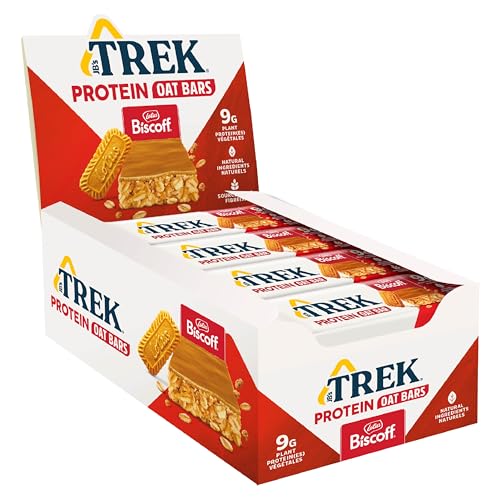 JB's TREK Protein Haferriegel I Biscoff I Pflanzliches Protein I Vegan I 16 x 50g Riegel I 800g JB's TREK Protein Haferriegel I Biscoff I Pflanzliches Protein I Vegan I 16 x 50g Riegel I 800g von JB's TREK