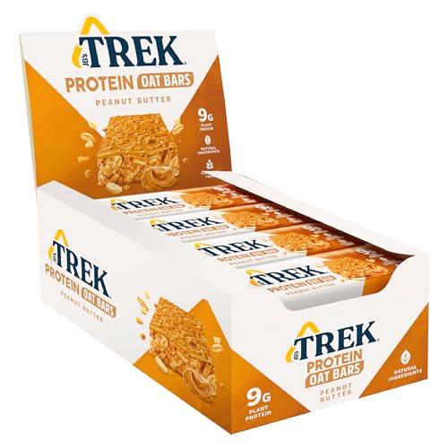 JB's TREK Protein Haferriegel I Peanut Butter I Pflanzliches Protein I Glutenfrei I 16 x 50g Riegel I 800g JB's TREK Protein Haferriegel I Peanut Butter I Pflanzliches Protein I Glutenfrei I 16 x 50g Riegel I 800g von JB's TREK