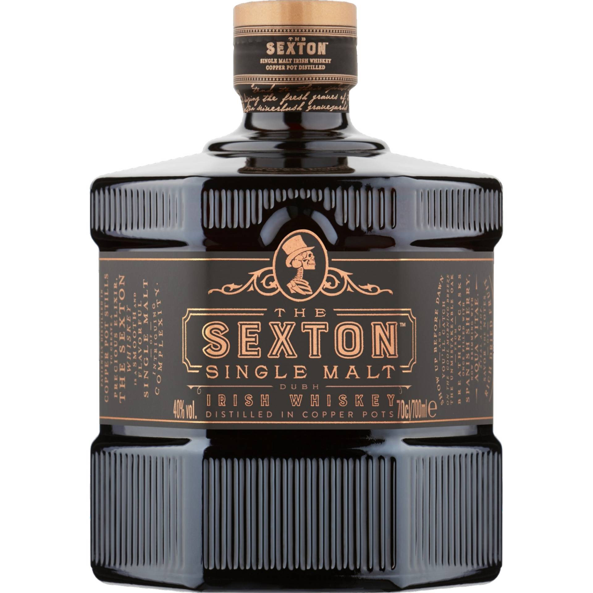The Sexton Single Malt Whiskey, Irish Whiskey, 0,7 L, 40% Vol., Spirituosen The Sexton Single Malt Whiskey, Irish Whiskey, 0,7 L, 40% Vol., Spirituosen von JC Master Distribution Ltd., 48 Lower Mount Street, Dublin 2, Ireland