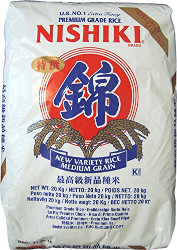 Nishiki - Sushi Reis, mittelkörnig, 20 kg von Nishiki