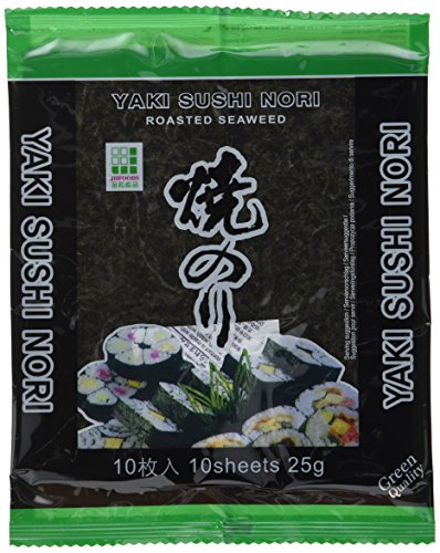 Jhfoods Seetang geröstete Qualität grün 25g (1 x 25 g) von JHFOODS