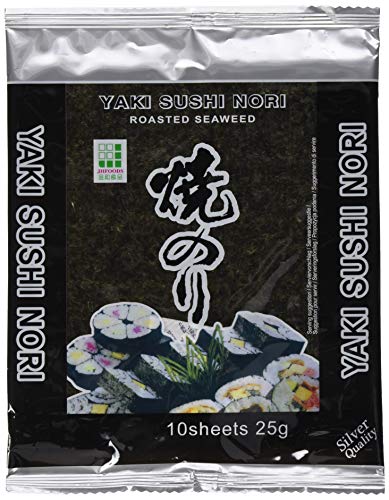 Jhfoods Seetang geröstete Qualität silber 25g von Jhfoods