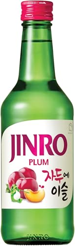 JINRO Soju, Flavoured Jinro Plum, Koreanisches alkoholisches Getränk mit Pflaumengeschmack, 13% vol, 1 x 350ml JINRO Soju, Flavoured Jinro Plum, Koreanisches alkoholisches Getränk mit Pflaumengeschmack, 13% vol, 1 x 350ml von JINRO