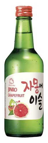 Sake Chamisul Soju Palmplemousse JINRU 360ml 12° Korea - Pack von 3 pcs von JINRO