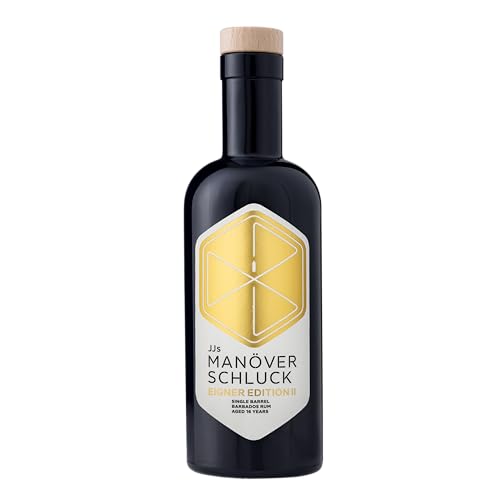 JJs Manöverschluck Eigner Edition II - 16-jähriger Barbados Rum, Single Barrel Release, limitiert auf 620 Flaschen, 43% Vol., 0,5l JJs Manöverschluck Eigner Edition II - 16-jähriger Barbados Rum, Single Barrel Release, limitiert auf 620 Flaschen, 43% Vol., 0,5l von JJs Manöverschluck
