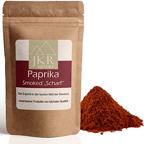 1000g Paprika Pulver geräuchert Smoked Paprika scharf geräuchertes Paprikapulver JKR Spices von JKR Spices