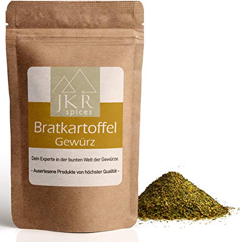 JKR Spices Bratkartoffel Gewürz - Gewürzmischung für Kartoffelgerichte - natürlicher Kräutermix ideal für herzhafte Gerichte, Rösti, Pellkartoffel, Reibekuchen - 250g von JKR Spices