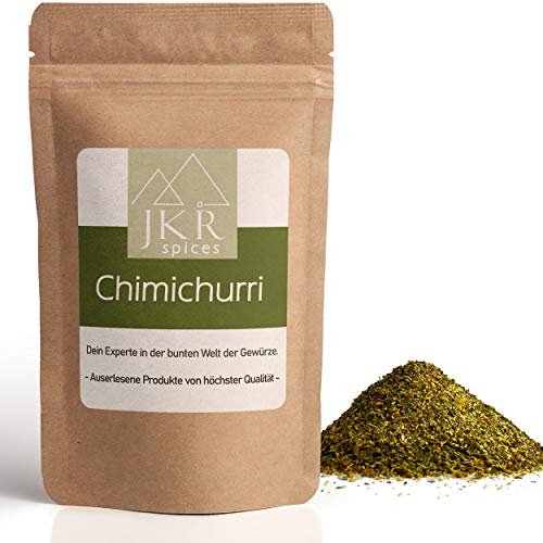 JKR Spices Chimichurri Gewürz - argentinische Gewürzmischung, Chimmichurri Gewürz Ideal für Soßen, BBQ, Grillen, Beef Steaks | 100% natürliche Zutaten - 250g von JKR Spices