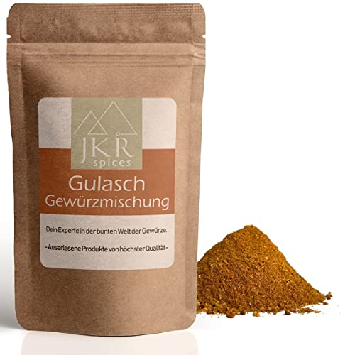 JKR Spices Gulaschgewürz - Gewürzmischung, Pulver, Gewürz | Ideal zum Kochen für herzhafte Gerichte und ungarisches Gulasch | 100% natürliche Zutaten ohne Zusätze (1000 GR) von JKR Spices