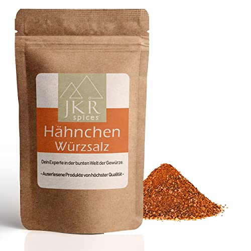 JKR Spices Hähnchen Würzsalz - Gewürzmischung für Brathähnchen, Hähnchenkeule oder zum grillen | Chicken Gewürzsalz | 100% natürlich (250 GR) von JKR Spices