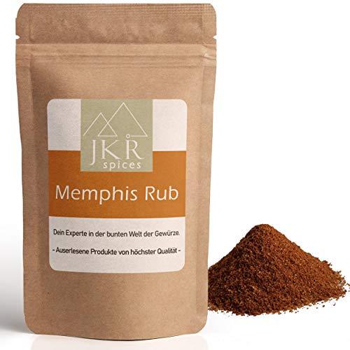 JKR Spices Memphis Spice Rub - BBQ Spice Rub - Gewürzmischung Trockenmarinade zum Grillen für Geflügel, Hähnchenkeule, Chicken Wings, Pulled Pork (1000 GR) von JKR Spices