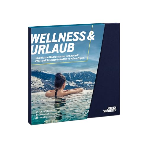 Jochen Schweizer Geschenkbox Wellness & Urlaub, ca. 150 Hotels in 14 Ländern, Hotel-Gutschein für 2 Personen Jochen Schweizer Geschenkbox Wellness & Urlaub, ca. 150 Hotels in 14 Ländern, Hotel-Gutschein für 2 Personen von JOCHEN SCHWEIZER
