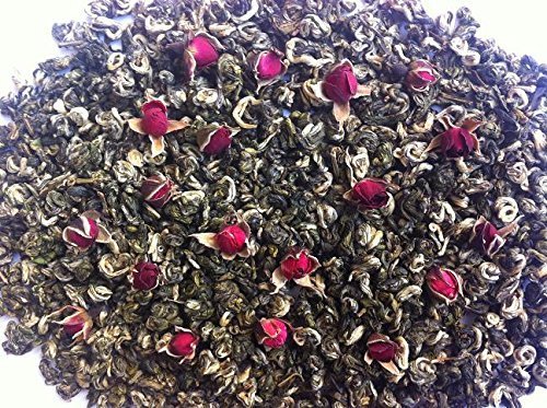 Rose Blume grüner Tee hochgradig mit 500 Gramm lose Blatttasche Verpackung von JOHNLEEMUSHROOM RESELLER