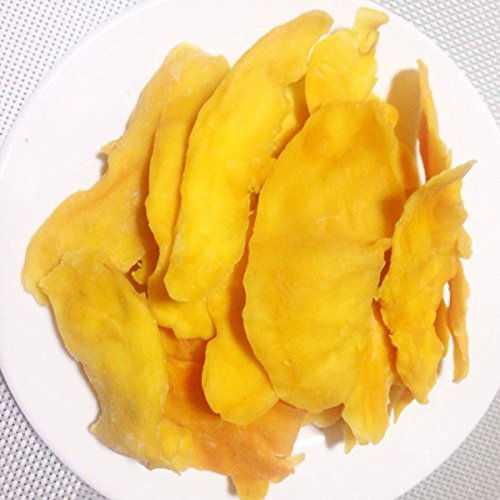 4 Pfund (1816 Gramm) Getrocknete geschälte Mangoscheiben Grade A aus Yunnan von JOHNLEEMUSHROOM