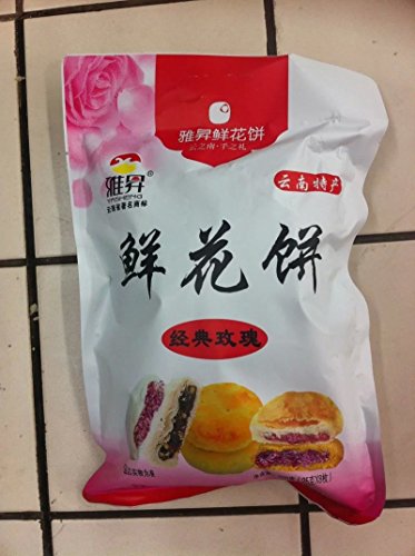 Blumen-Kuchen von Rosen-Blume 3 Packungen, spezielle snack Lebensmittel 600 Gramm von Yunnan China von JOHNLEEMUSHROOM