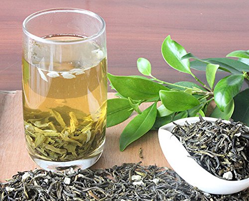 Grüner Tee des Jasmins hochgradigen mit 357 Gramm losen Blatt Beutelverpackung von JOHNLEEMUSHROOM