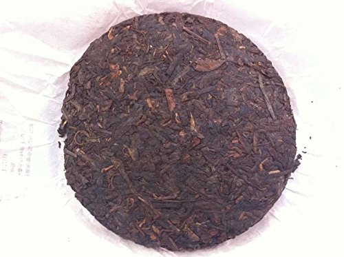 Pu Erh Schwarztee, Normale Grade fermentiert puer Tee 714 Gramm Tee Kuchen Beutelverpackung von JOHNLEEMUSHROOM