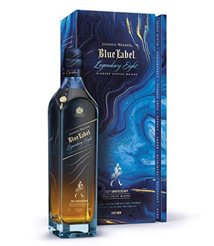 Johnnie Walker Blue Label Legendary Eight, Blended Scotch Whisky, 70 cl im Geschenkkarton. Limitierte Auflage von JOHNNIE WALKER