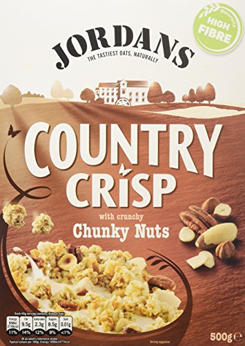 Jordans Country Crisp Four Nut Crunch 500 g, 3 Stück von Jordans
