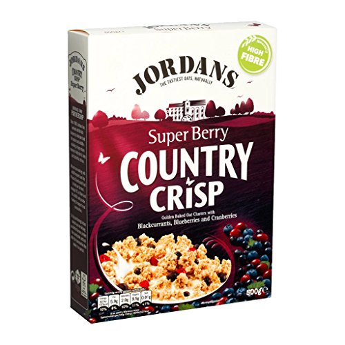 Jordans Country Crisp Super Berry 500g - Premium Knusper-Muesli von JORDANS