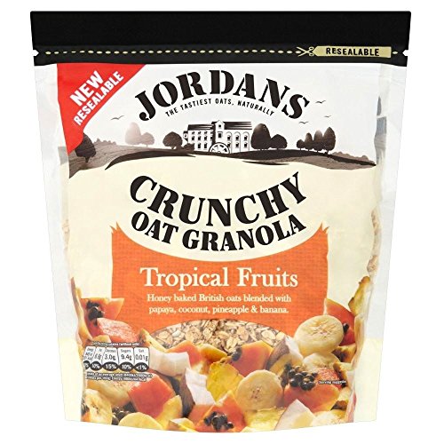 Jordans the Original Crunchy Oat Granola mit tropischen Früchten (770g) - Packung mit 6 von JORDANS