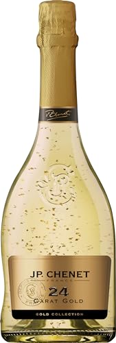 JP Chenet - Gold Collection 24 Carat, Sekt mit echten, feinen Goldflocken (1 x 0,75 L) von J.P. Chenet