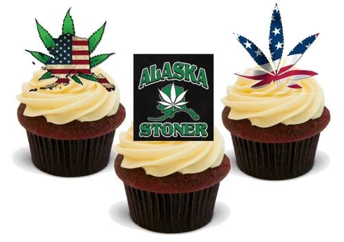 Alaska Stoner Mix – 12 essbare Kuchendekorationen von JPS