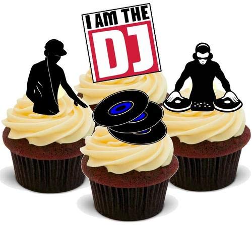 JPS DJ Mix – 12 essbare Kuchendekorationen von JPS