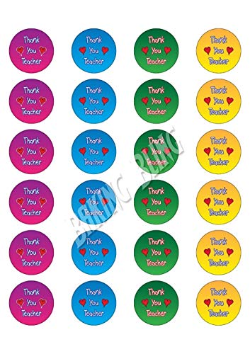 JPS Thank You Teacher Cake Toppers von JPS