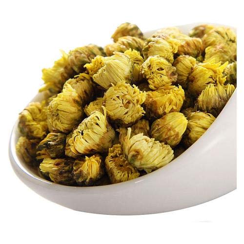 JQ Chrysanthemen Knospen Tee, Duftendes Teekraut , ganze, handverlesene Knospen (1 x 200 g) von JQ