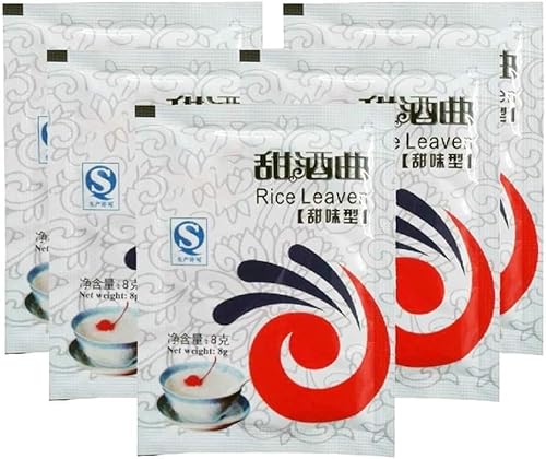 5 Packungen chinesischer süßer Reiswein, Gärung, Vorspeise, Blätterwein, Gärung, Reiswein, Zylinder, Weingärung, Reis, Sauerteig 5 Packungen chinesischer süßer Reiswein, Gärung, Vorspeise, Blätterwein, Gärung, Reiswein, Zylinder, Weingärung, Reis, Sauerteig von JSGHGDF