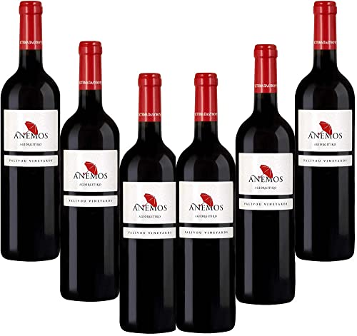 Anemos - Palivou Estate trockener Rotwein Agiorgitiko 6 x 750ml aus Griechenland von JT-Lizenzen