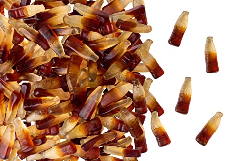 Fruchtgummi, Cola-Fläschchen, glutenfrei, laktosefrei, 1 kg Beutel Fruchtgummi, Cola-Fläschchen, glutenfrei, laktosefrei, 1 kg Beutel von JUNG