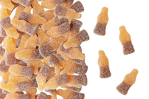 Fruchtgummi, Cola-Orange-Mix Flaschen, sauer, glutenfrei, laktosefrei, 500 g Beutel Fruchtgummi, Cola-Orange-Mix Flaschen, sauer, glutenfrei, laktosefrei, 500 g Beutel von JUNG