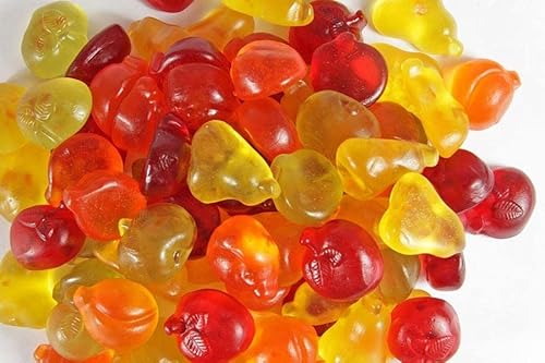 Fruchtgummi, FruitSnäck Obstsalat, mit Fruchtstücken, glutenfrei, laktosefrei, 500 g Beutel Fruchtgummi, FruitSnäck Obstsalat, mit Fruchtstücken, glutenfrei, laktosefrei, 500 g Beutel von JUNG